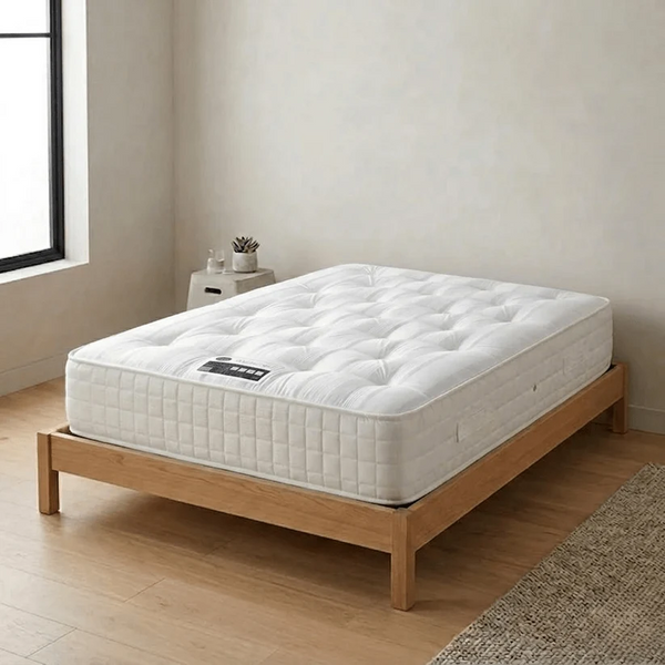 Orthopaedic sprung memory foam mattress