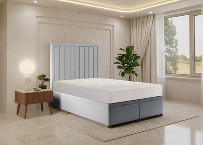 Bumper Stripe Ottoman Bed